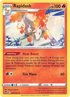 Rapidash, Silver Tempest