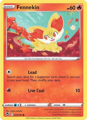 Fennekin, Silver Tempest