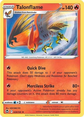 Talonflame, Silver Tempest
