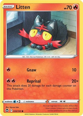 Litten, Silver Tempest