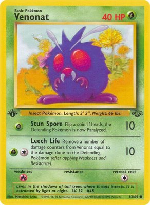 Venonat, Jungle