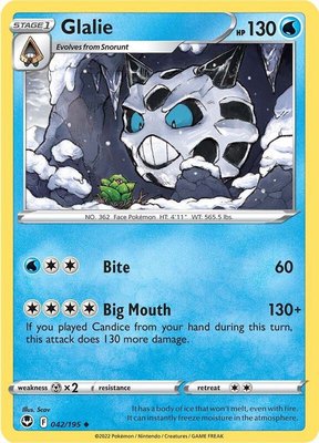 Glalie, Silver Tempest