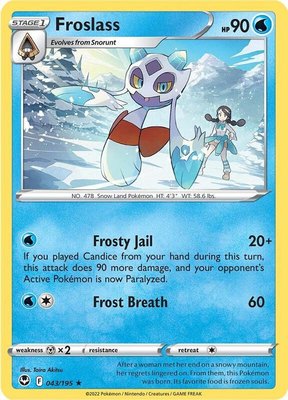 Froslass, Silver Tempest