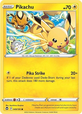 Pikachu, Silver Tempest