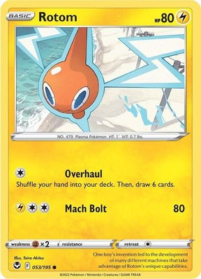 Rotom, Silver Tempest