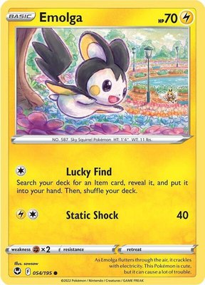 Emolga, Silver Tempest