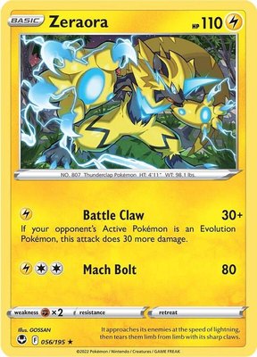 Zeraora, Silver Tempest