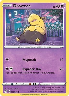 Drowzee, Silver Tempest