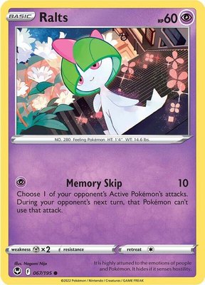 Ralts, Silver Tempest