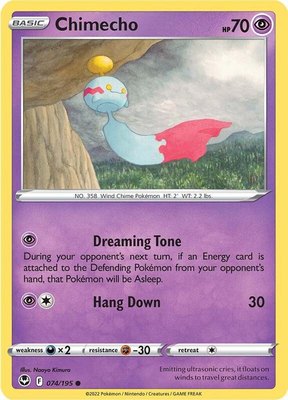 Chimecho, Silver Tempest