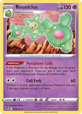 Reuniclus, Silver Tempest