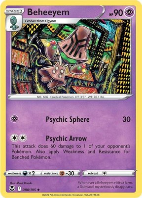 Beheeyem, Silver Tempest