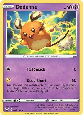 Dedenne, Silver Tempest