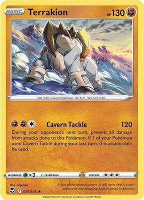 Terrakion, Silver Tempest