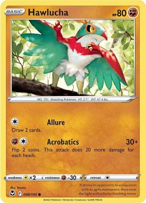 Hawlucha, Silver Tempest