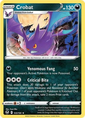 Crobat, Silver Tempest