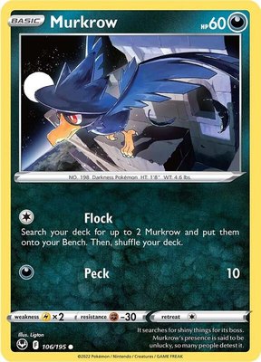 Murkrow, Silver Tempest