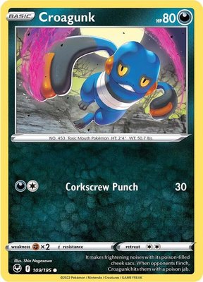 Croagunk, Silver Tempest