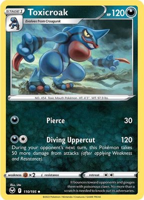 Toxicroak, Silver Tempest