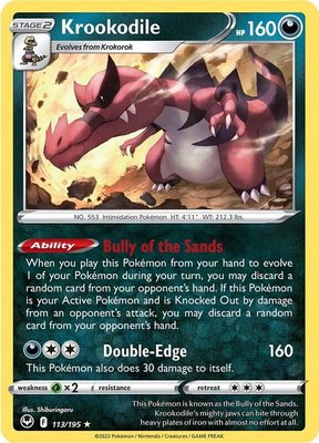 Krookodile, Silver Tempest