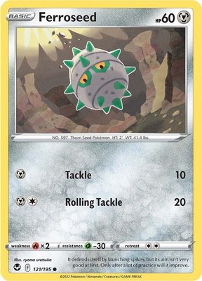 Ferroseed, Silver Tempest