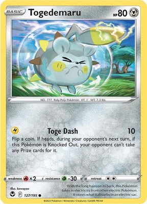 Togedemaru, Silver Tempest
