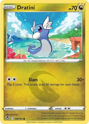 Dratini, Silver Tempest