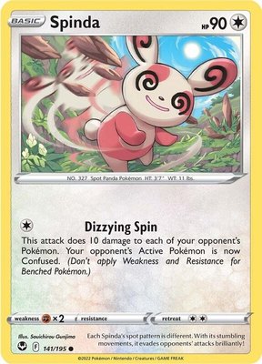Spinda, Silver Tempest