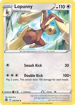 Lopunny, Silver Tempest