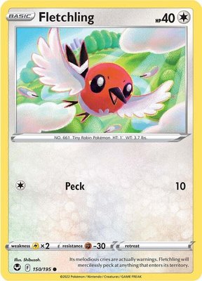 Fletchling, Silver Tempest