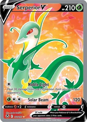 Serperior V (Full Art), Silver Tempest