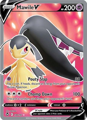 Mawile V (Full Art), Silver Tempest