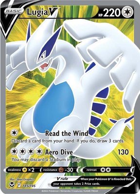 Lugia V (Full Art), Silver Tempest