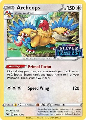 Archeops (Prerelease), Sword & Shield Promo Cards
