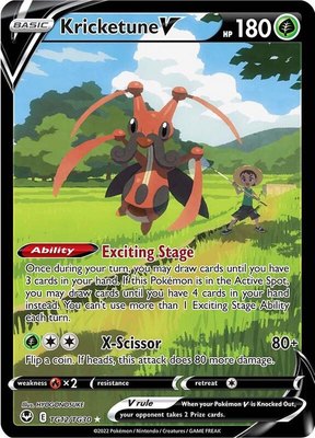 Kricketune V, Silver Tempest Trainer Gallery