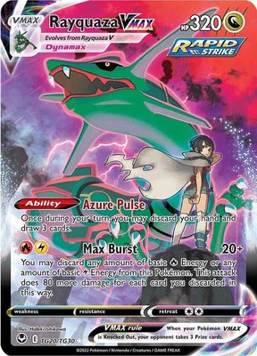 Rayquaza VMAX, Silver Tempest Trainer Gallery