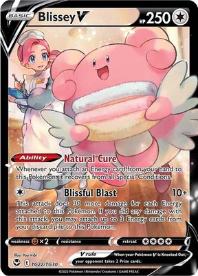 Blissey V, Silver Tempest Trainer Gallery
