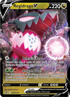 Regidrago V, Sword & Shield Promo Cards