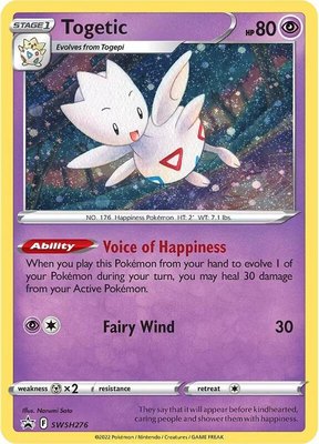 Togetic, Sword & Shield Promo Cards