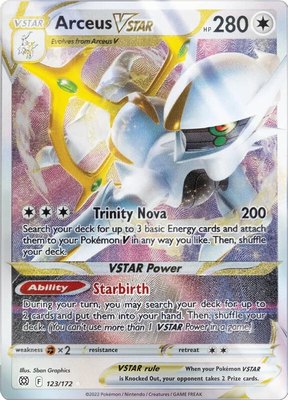 Arceus VSTAR (Metal Card), Miscellaneous Cards & Products