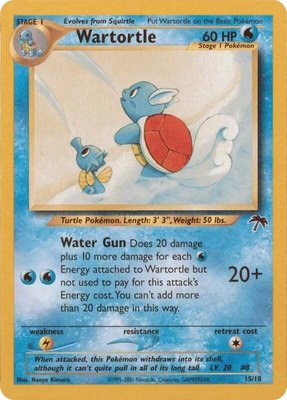 Wartortle, Southern Islands