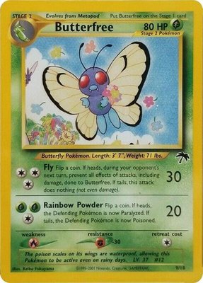 Butterfree, Southern Islands