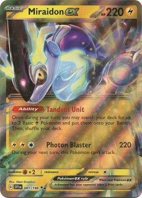 Miraidon ex, Scarlet & Violet Base Set