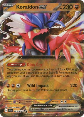 Koraidon ex, Scarlet & Violet Base Set