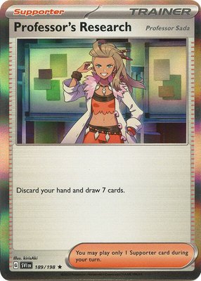 Professor's Research [Professor Sada], Scarlet & Violet Base Set