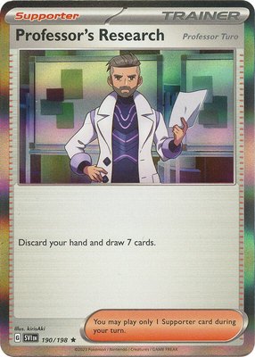 Professor's Research [Professor Turo], Scarlet & Violet Base Set