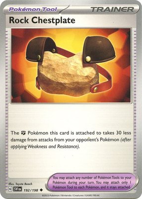 Rock Chestplate, Scarlet & Violet Base Set