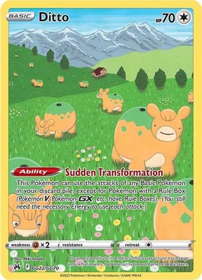 Ditto, Crown Zenith: Galarian Gallery