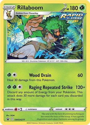 Rillaboom, Sword & Shield Promo Cards