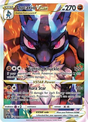 Lucario VSTAR, Sword & Shield Promo Cards